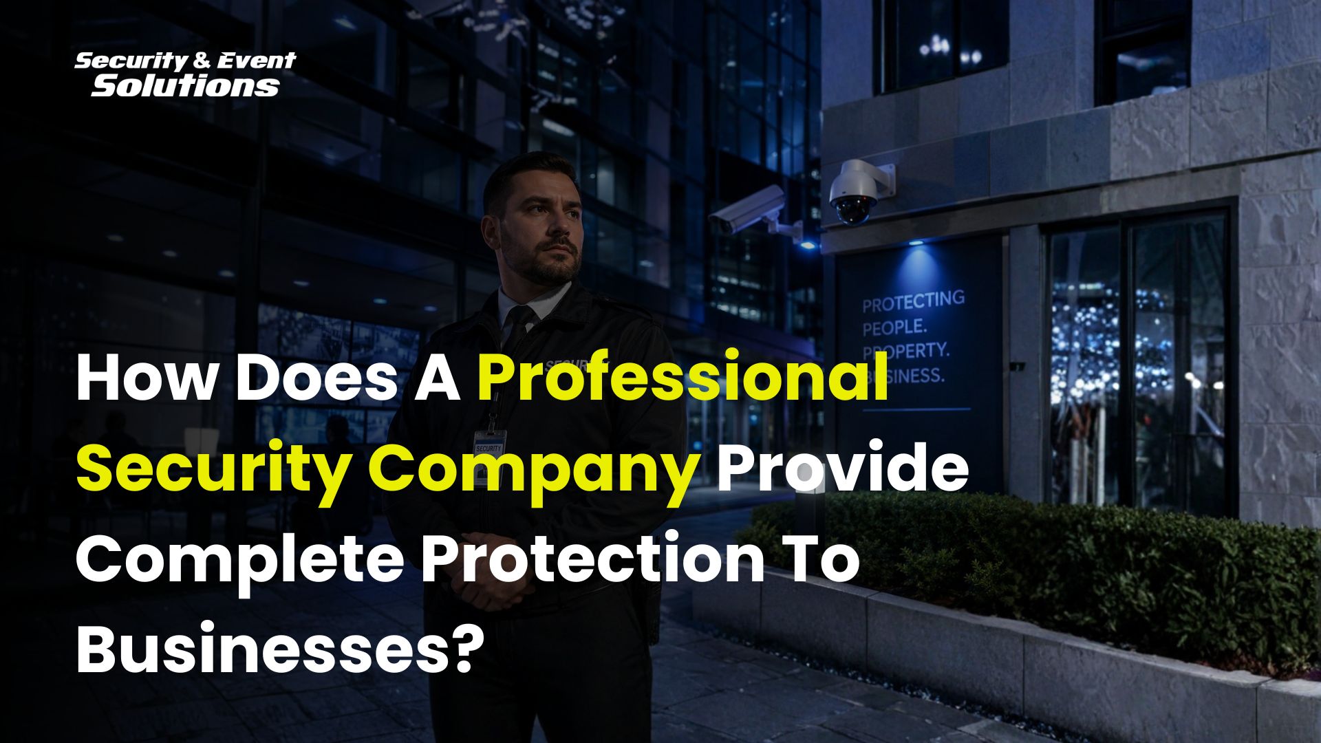 Professional Security Company
